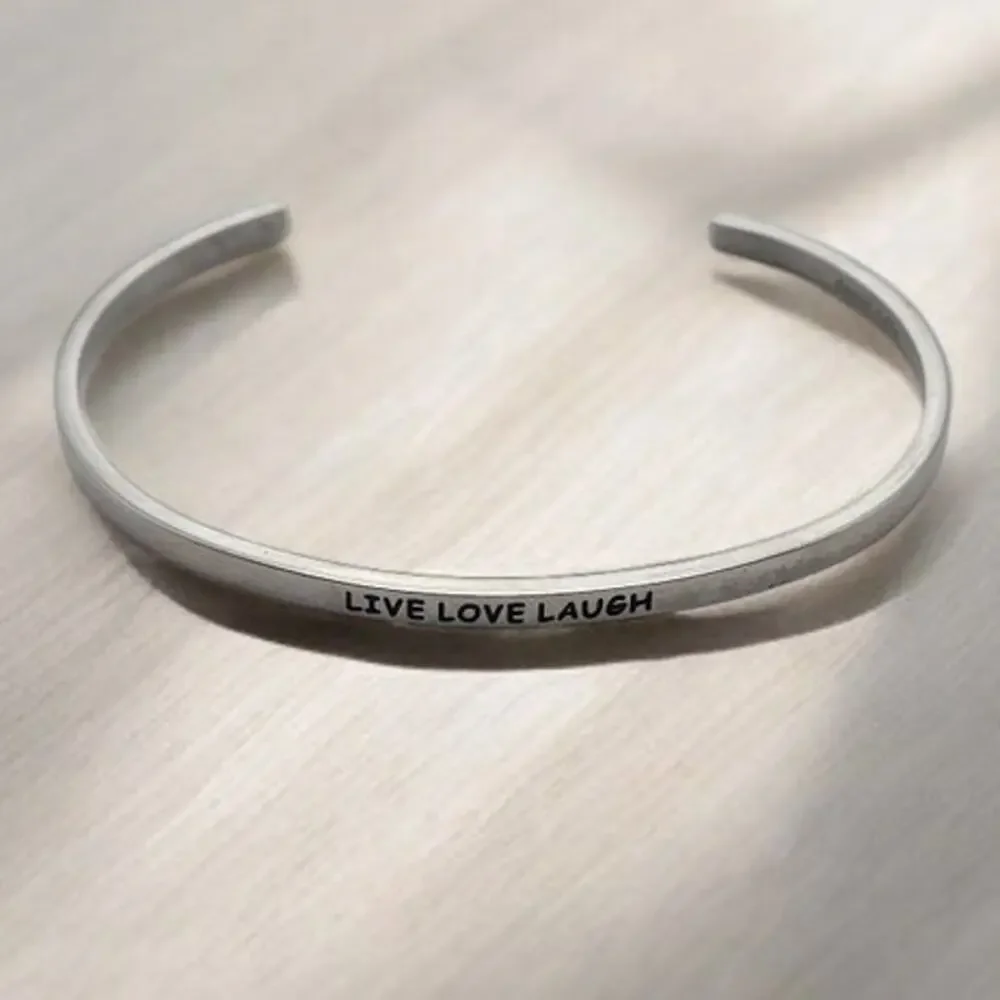 Caring Cuffs 'Live Love Laugh